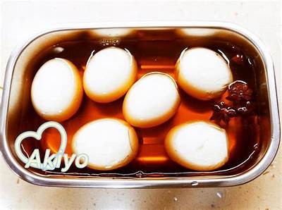 主播分享美味金糖心鸡蛋的制作与品尝体验！
