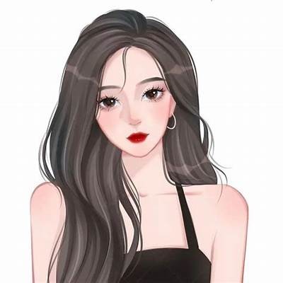 可爱的女主播头像，展现甜美风格与迷人气质。