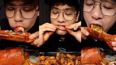 主播边享美味鸡腿边品糖心，直播趣味满满！